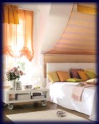 Fensterdeko und Baldachin von Gardisette Fensterdeko und Baldachin von Gardisette